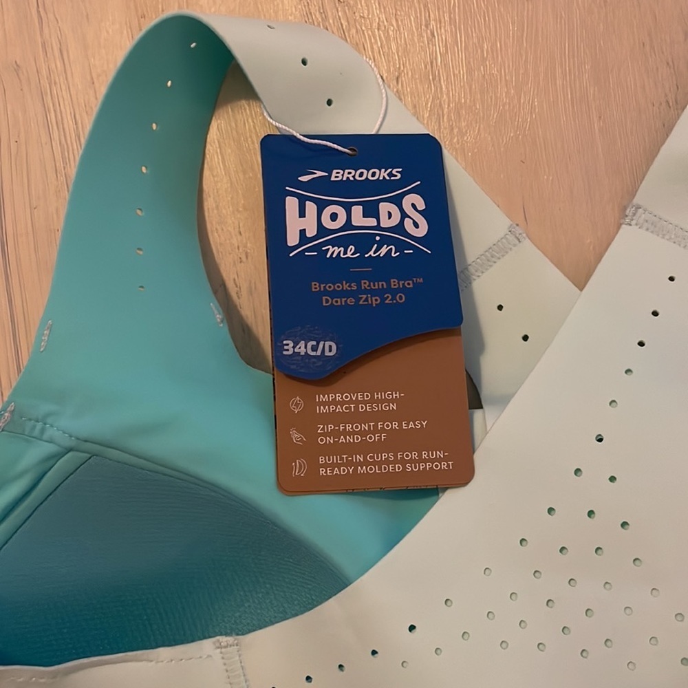Brooks Run Bra Dare Zip 2.0 - Picture 4 of 4